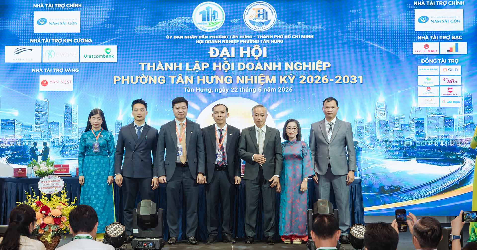 Ra mắt Hội Doanh nghiệp phường Tân Hưng nhiệm kỳ 2026–2031