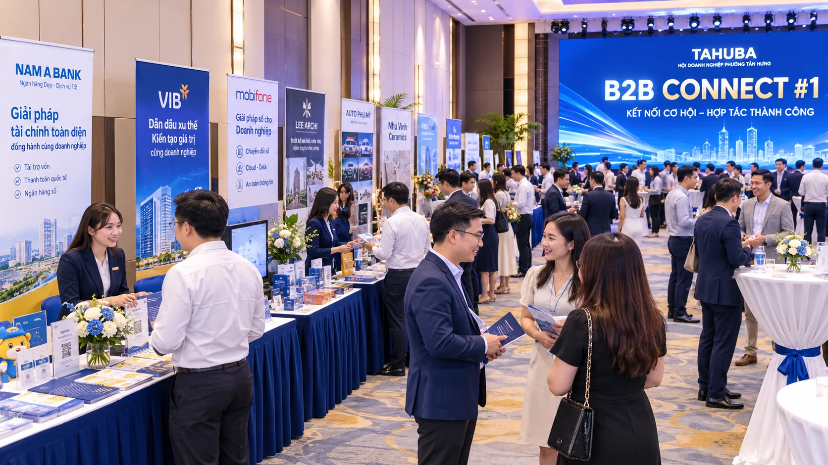 Sự kiện B2B Connect #1 dự kiến 40+ quầy h&agrave;ng Doanh nghiệp