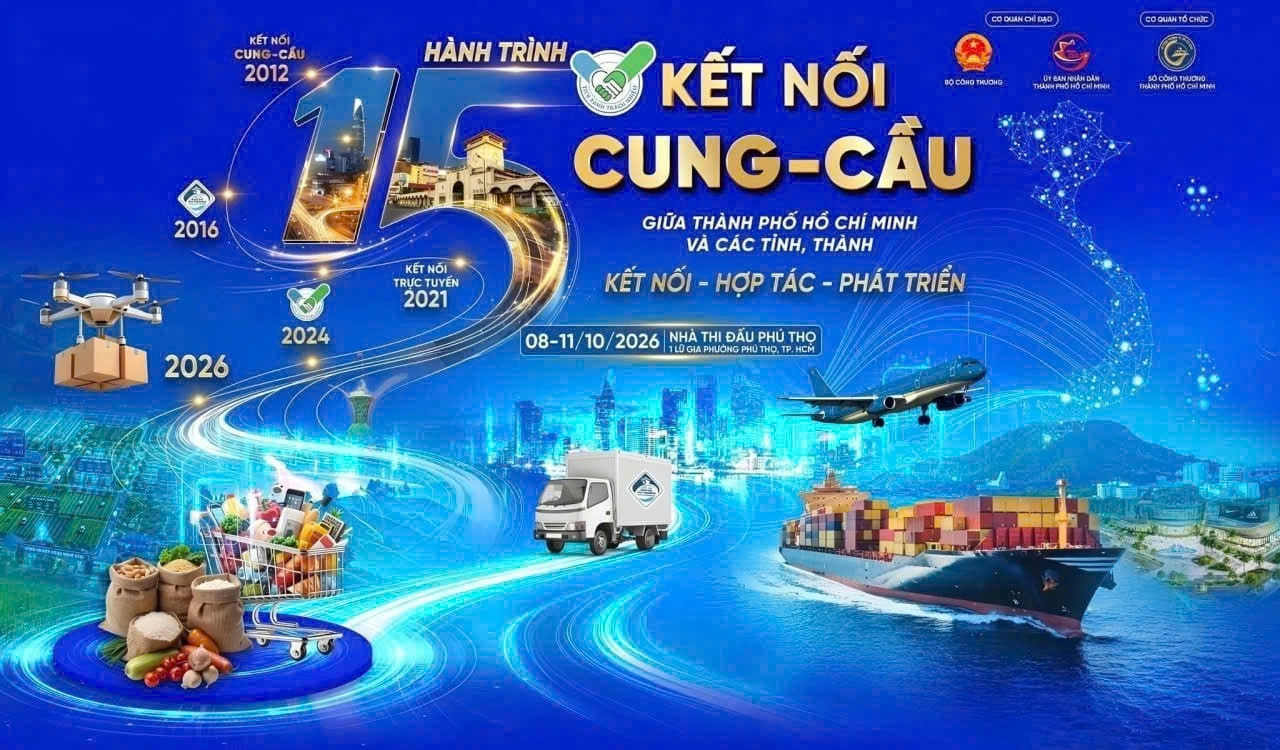 Chương trình Kết nối cung cầu giữa TP.HCM và các tỉnh, thành năm 2026