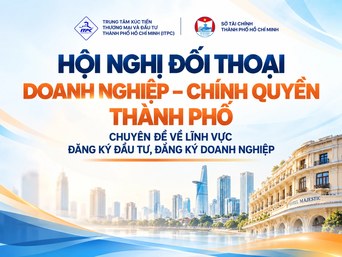 ITPC tổ chức Hội nghị đối thoại doanh nghiệp – chính quyền Thành phố về đăng ký đầu tư, đăng ký doanh nghiệp ngày 30/10/2026