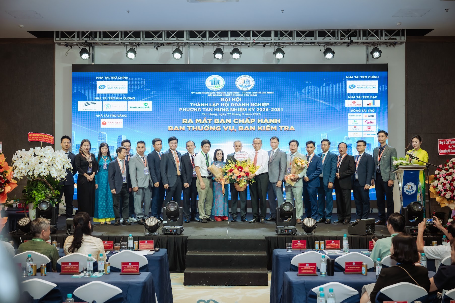 Ban chấp hành Hội Doanh nghiệp phường Tân Hưng nhiệm kỳ 2026-2031