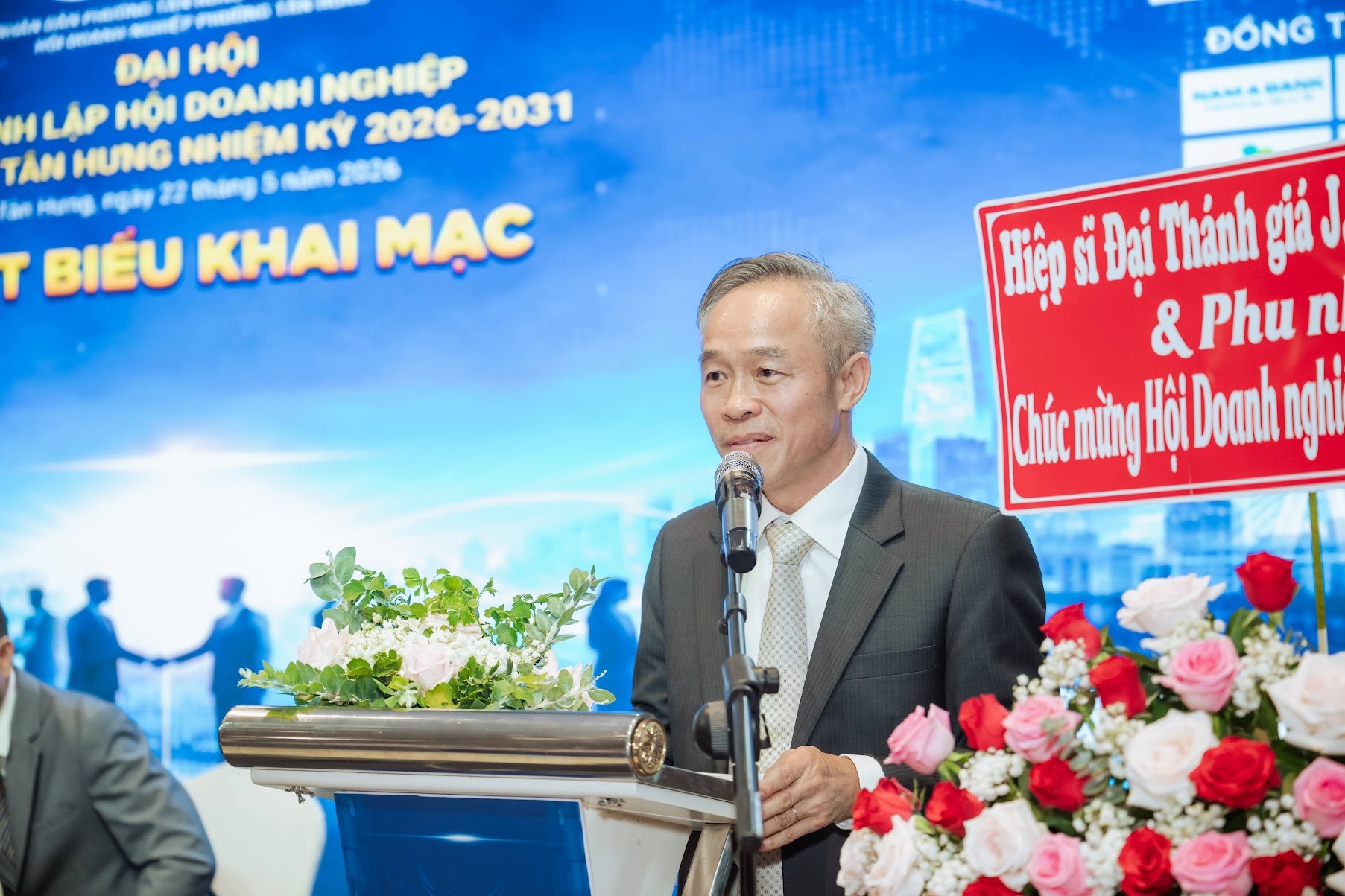 Ông Dương Công Thuyên được tín nhiệm giữ chức Chủ tịch Hội Doanh nghiệp phường Tân Hưng nhiệm kỳ 2026–2031.
