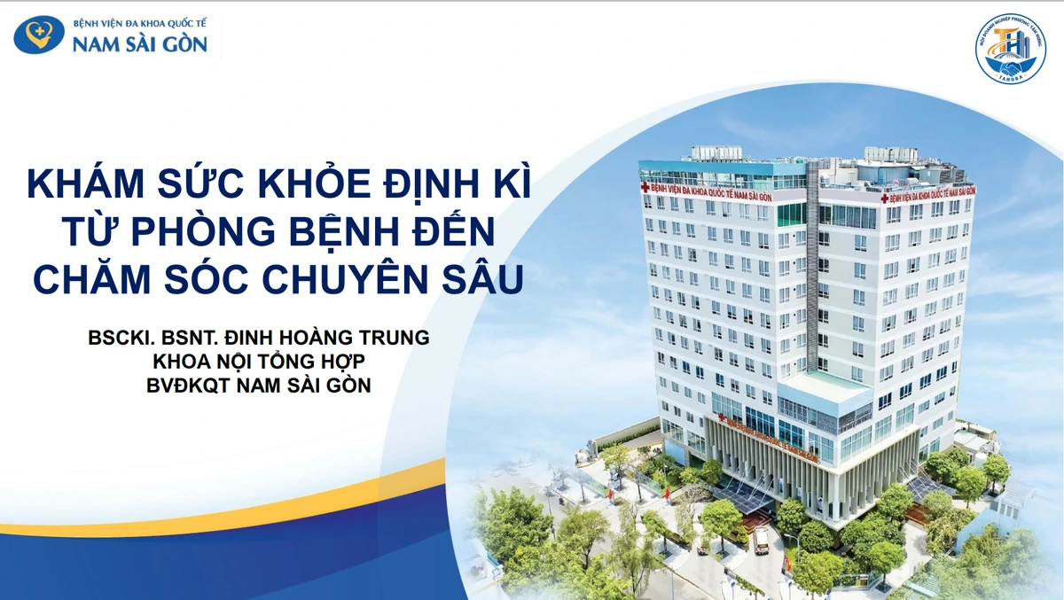 TAHUBA B2B CONNECT #01 trân trọng tri ân Nhà tài trợ Chính – Bệnh viện Đa khoa Quốc tế Nam Sài Gòn