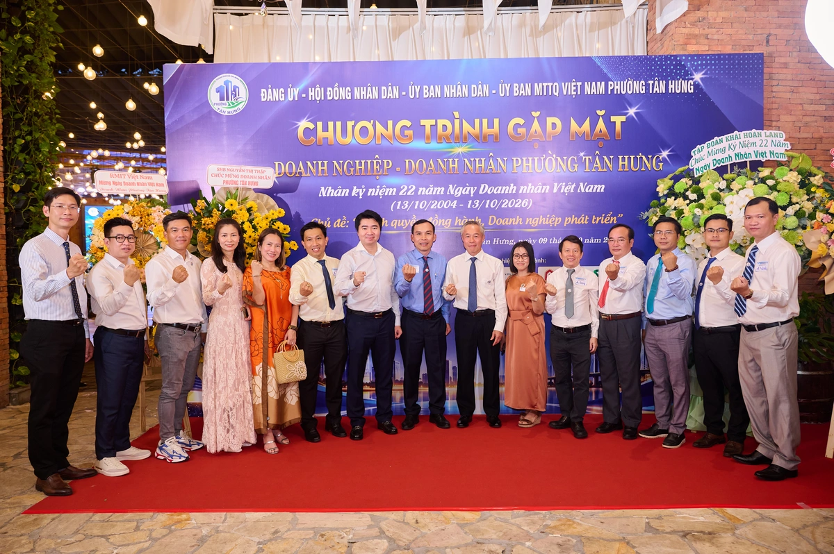 Phường Tân Hưng gặp mặt doanh nghiệp, doanh nhân: Chính quyền đồng hành – Doanh nghiệp phát triển